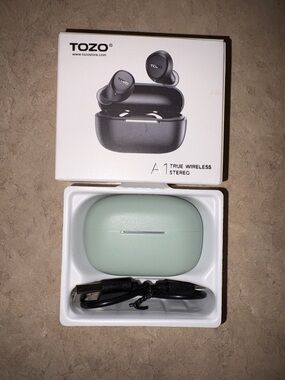 TOZO A1 True Wireless Stereo Earbuds - Green